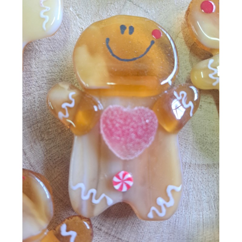 "Menele" ou bonhomme pain d'épice magnet