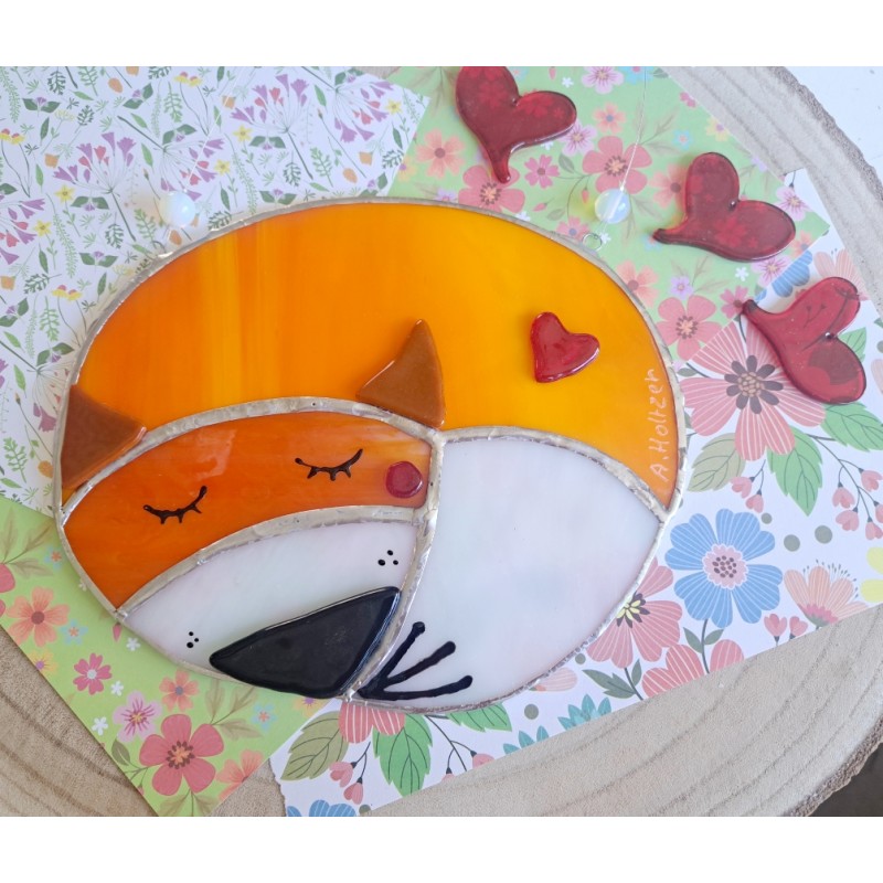 Vitrail Renato dort.