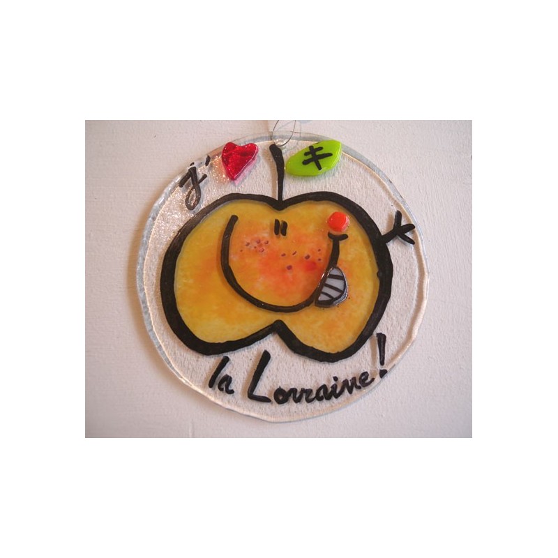 Plaque ronde Mirabelle