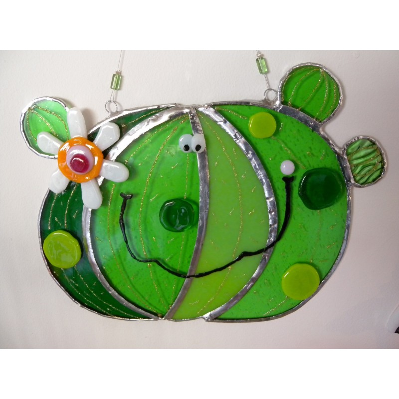 Vitrail "big cactus"