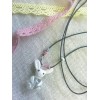 Collier Lapin blanc.